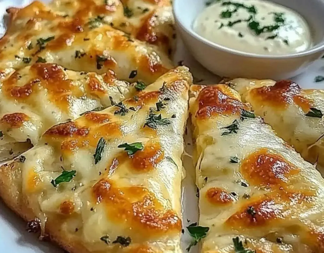 Cheesy Garlic Breadsticks