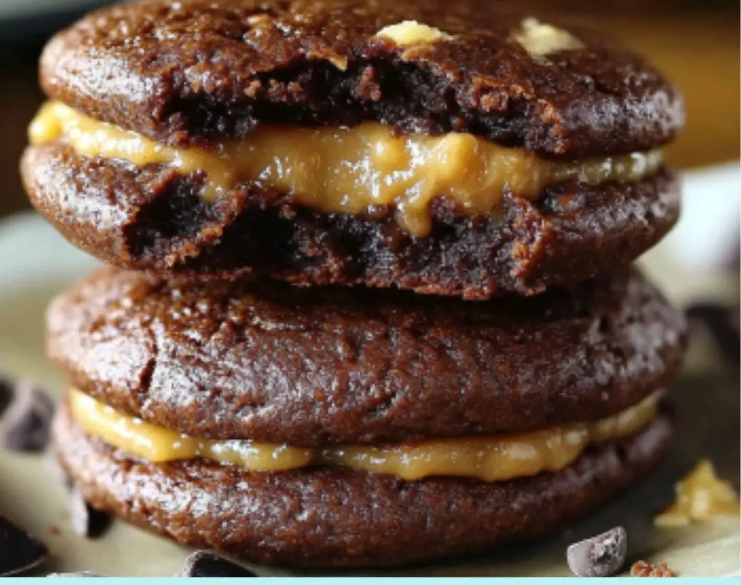 Chocolate Caramel Sandwich