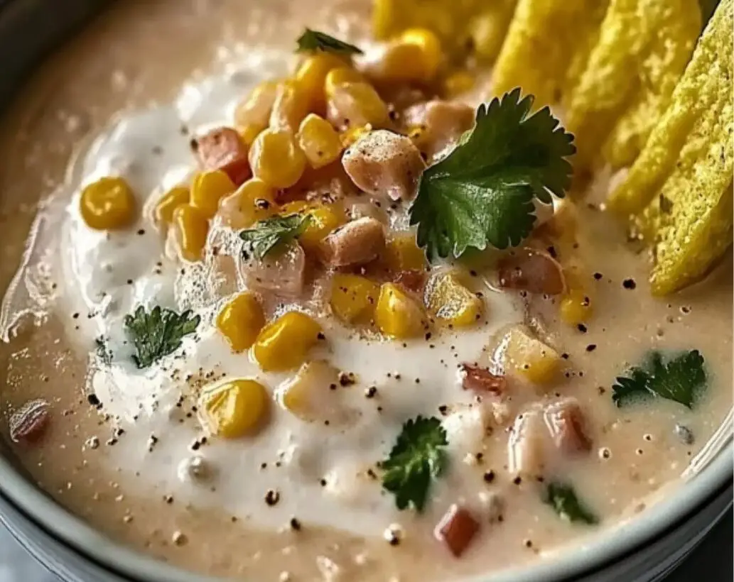 Cheesy Mexican Corn Chowder