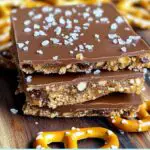 Salted Caramel Pretzel Bars