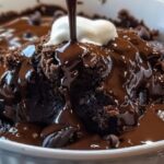 Molten Chocolate Lava Brownie