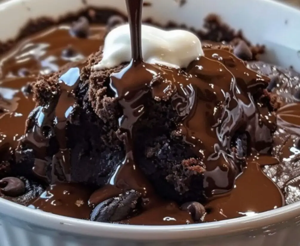 Molten Chocolate Lava Brownie