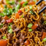 Spicy Beef Ramen Stir-Fry