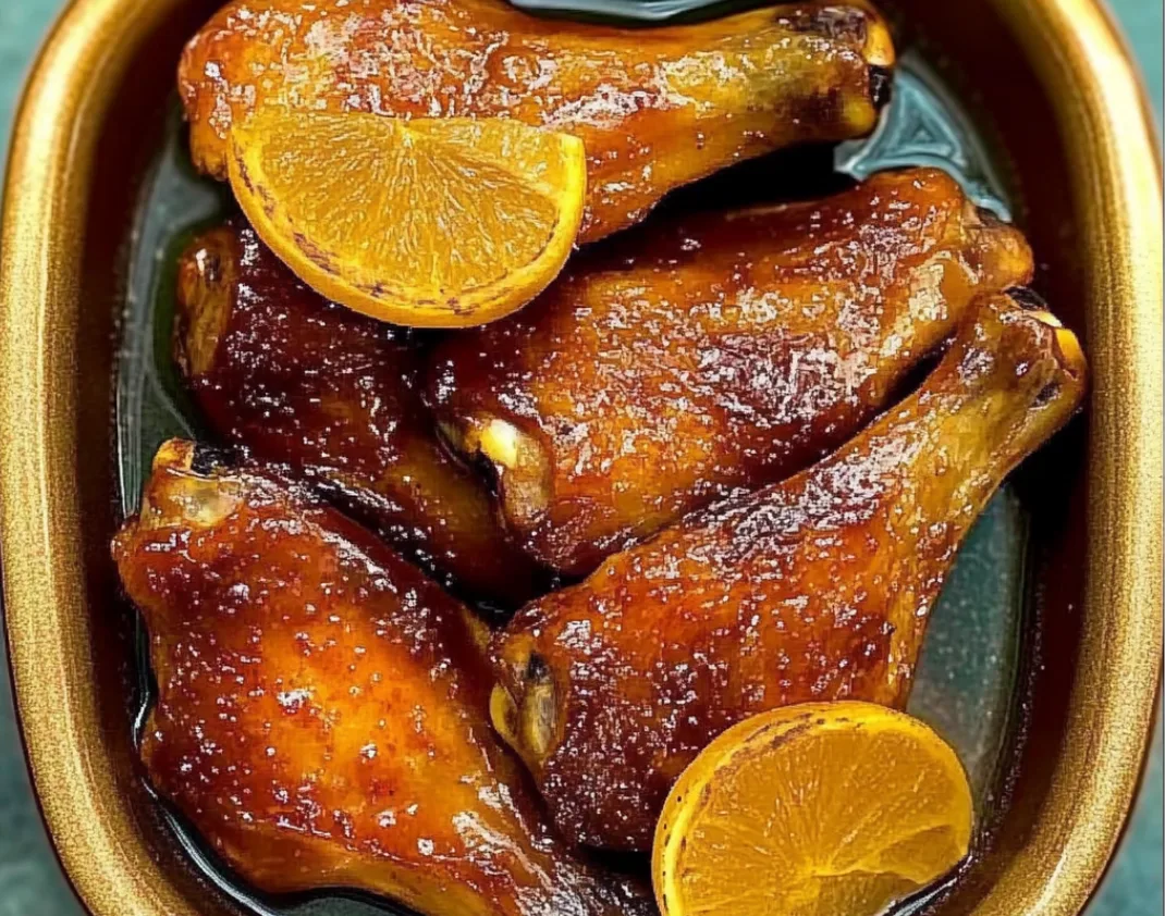 Honey Glazed Baked Chicken Drumsticks
