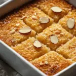 Coconut Semolina Cake (Basbousa) 3 Coconut Semolina Cake (Basbousa)
