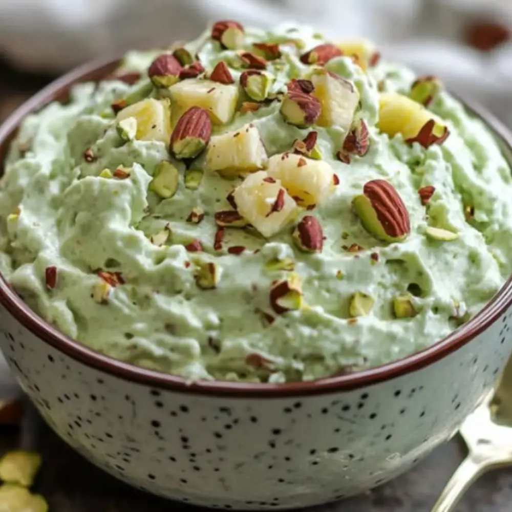 Pistachio Pineapple Fluff & Watergate Pudding