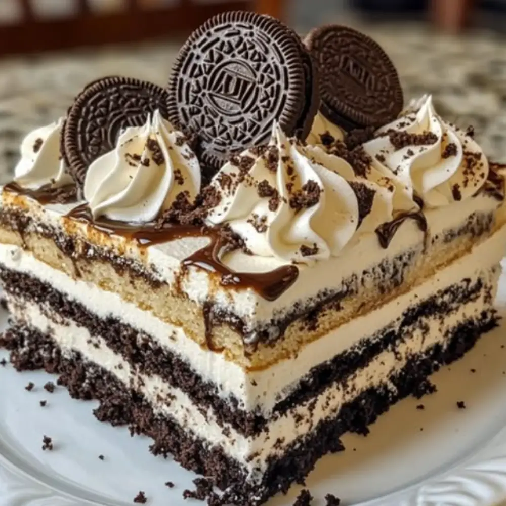 Oreo Icebox Cake