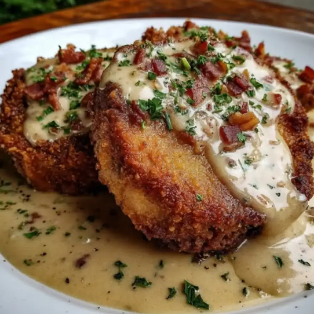 Crispy Country Fried Pork Chops