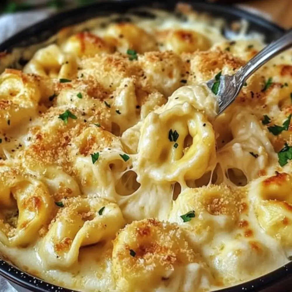 Cheese Tortellini Bake