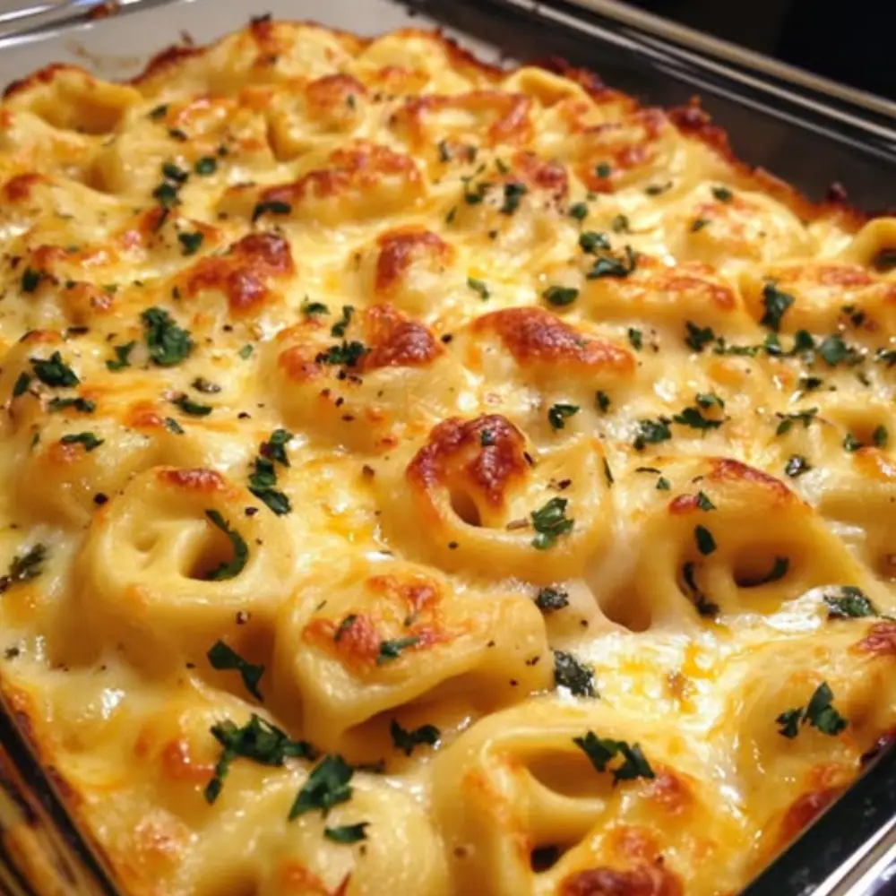 Cheese Tortellini Bake