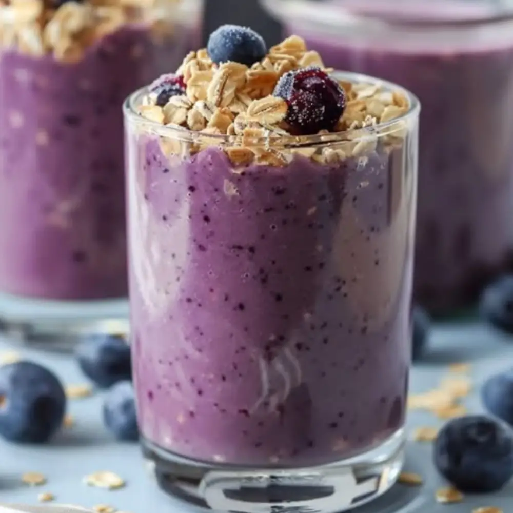 Creamy Blueberry Breakfast Bliss