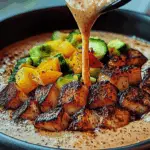 Grilled Chicken Bowl with Creamy Pepper 3 Grilled Chicken Bowl with Creamy Pepper