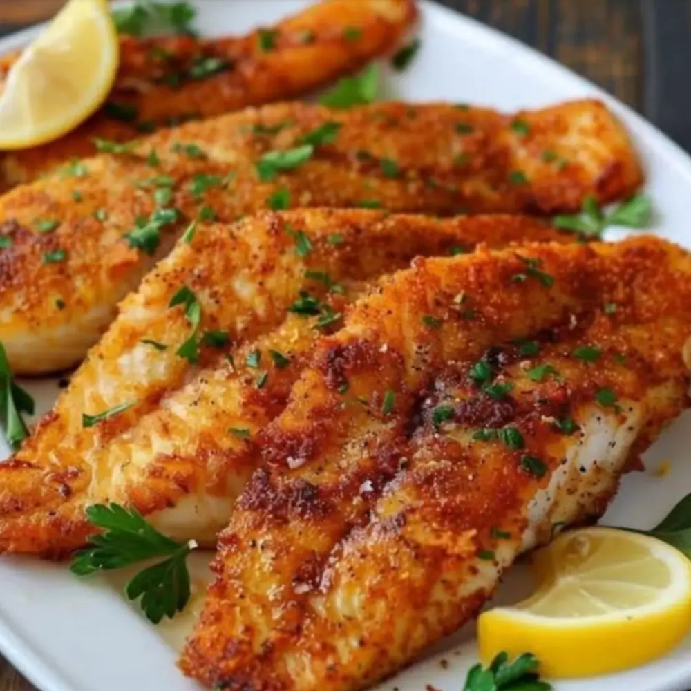 Smoky Paprika Fried Fish