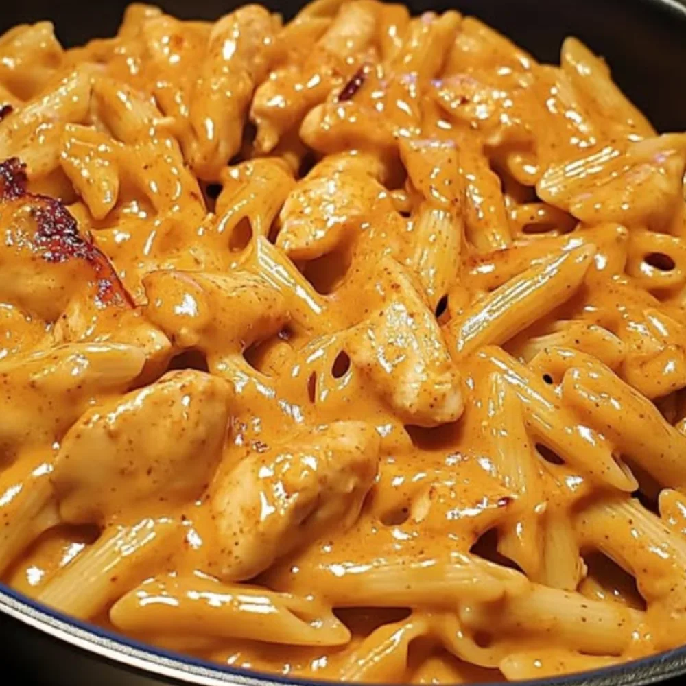 A Flavor-Packed One-Pot Cajun Honey BBQ Chicken Bacon Pasta