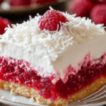 Raspberry Zinger Poke Cake
