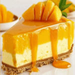Vegan Mango Cheesecake