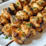 Grilled Ranch Garlic Parmesan Chicken Skewers 3 Grilled Ranch Garlic Parmesan Chicken Skewers