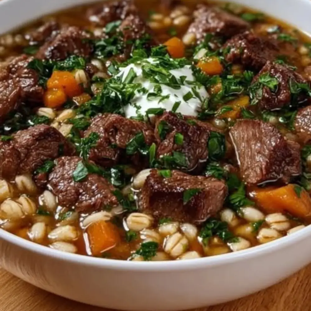 Hearty Beef and Barley Soup
