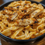 Creamy One-Pot Cajun Chicken Linguine with Garlic Parmesan Sauce