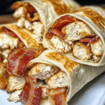 Crunchy Bacon Ranch Chicken Wraps for a Flavorful Bite