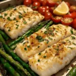 Garlic Butter White Fish