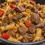 One-Pot Zesty Steak Pasta
