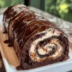 Chocolate Swiss Roll Cake 3 Chocolate Swiss Roll Cake