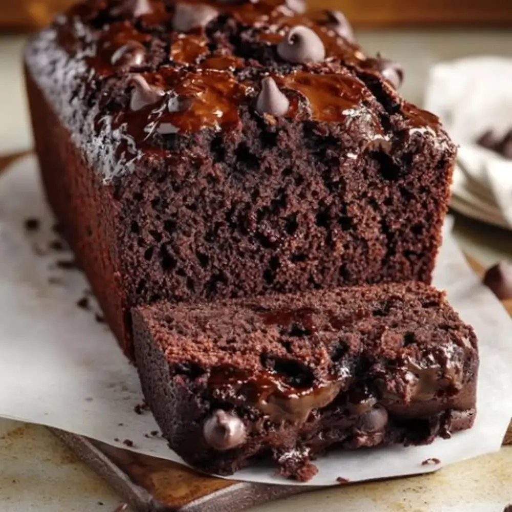 Double Chocolate Banana Bread
