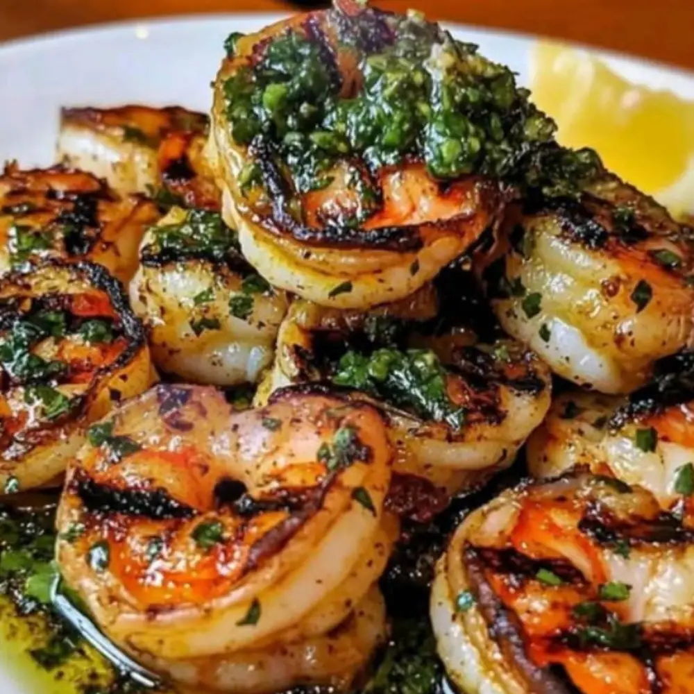 Grilled Shrimp with Chimichurri
