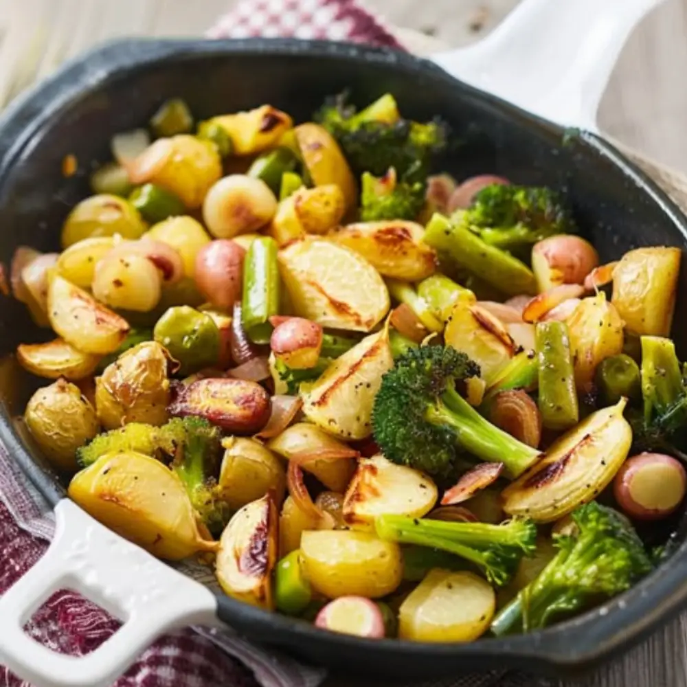 Roasted Spring Vegetables