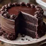 Moist Chocolate Buttermilk Cake 3 Moist Chocolate Buttermilk Cake