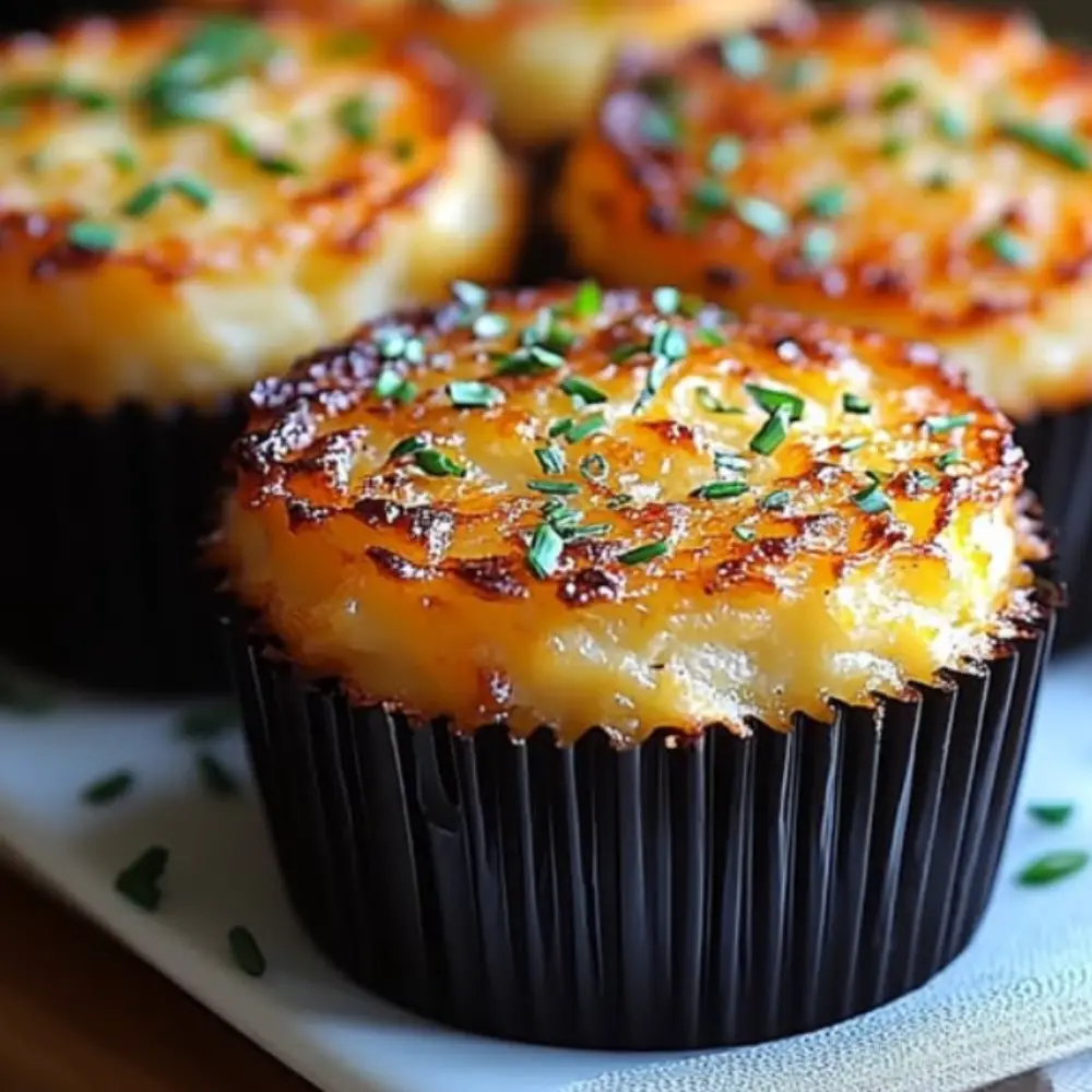 Savory Mashed Potato Muffins
