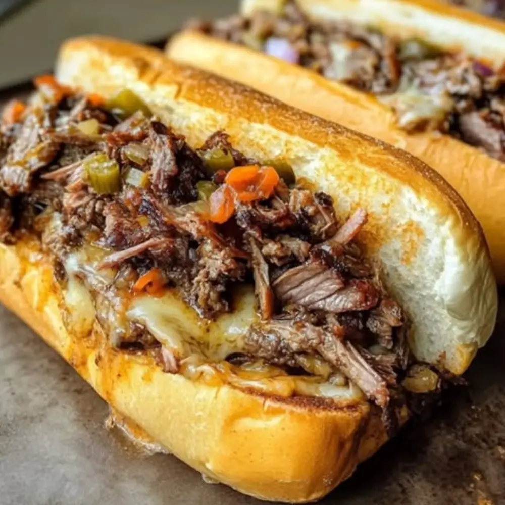 Smoked Brisket Meets Philly – A Flavor Explosion Cheesesteak