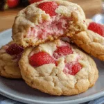 Strawberry Cheesecake Cookies