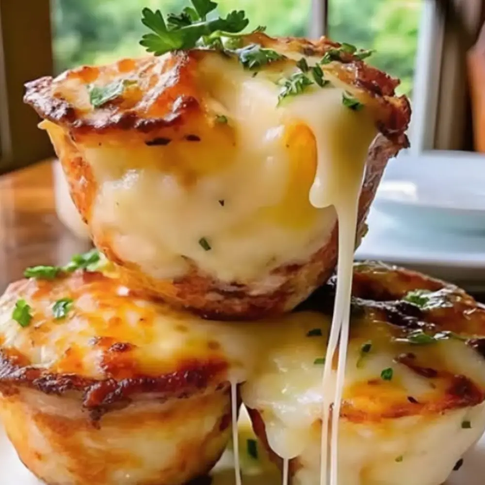Cheesy Mashed Potato Puffs
