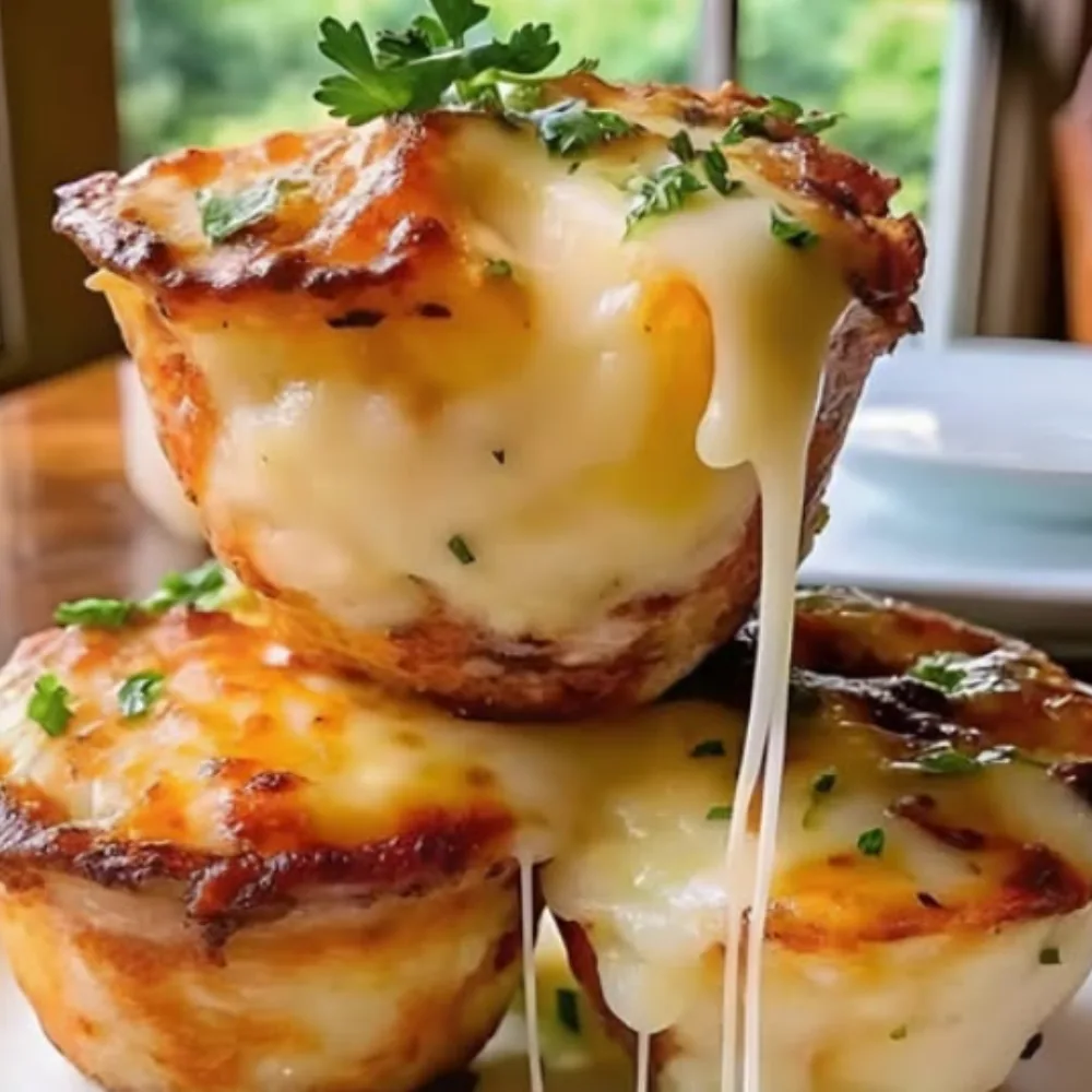 Cheesy Mashed Potato Puffs