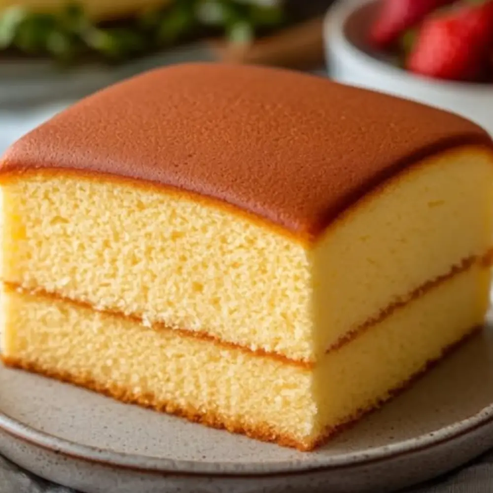 Moist and Fluffy Castella Cake