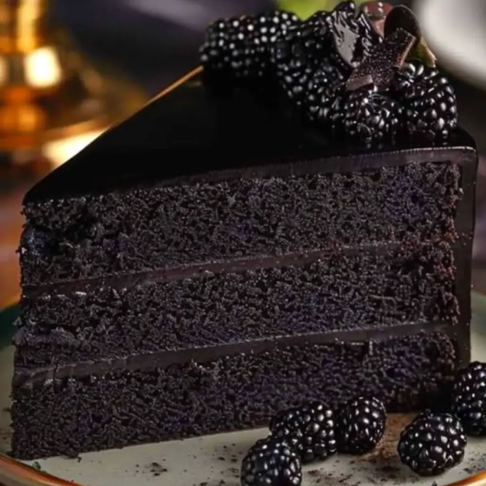 Luxurious Black Velvet Cake
