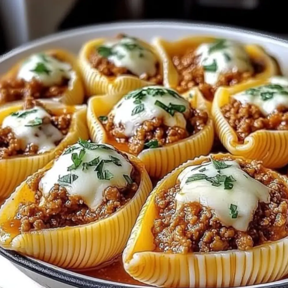 Hearty Stuffed Shells with Savory Sloppy Joe Filling
