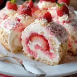 Strawberry Shortcake Cheesecake Rolls 3 Strawberry Shortcake Cheesecake Rolls