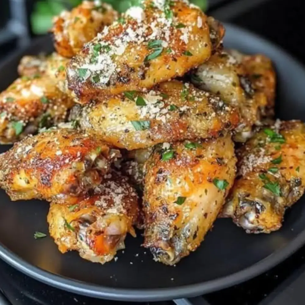 Garlic Parmesan Lemon Pepper Wings