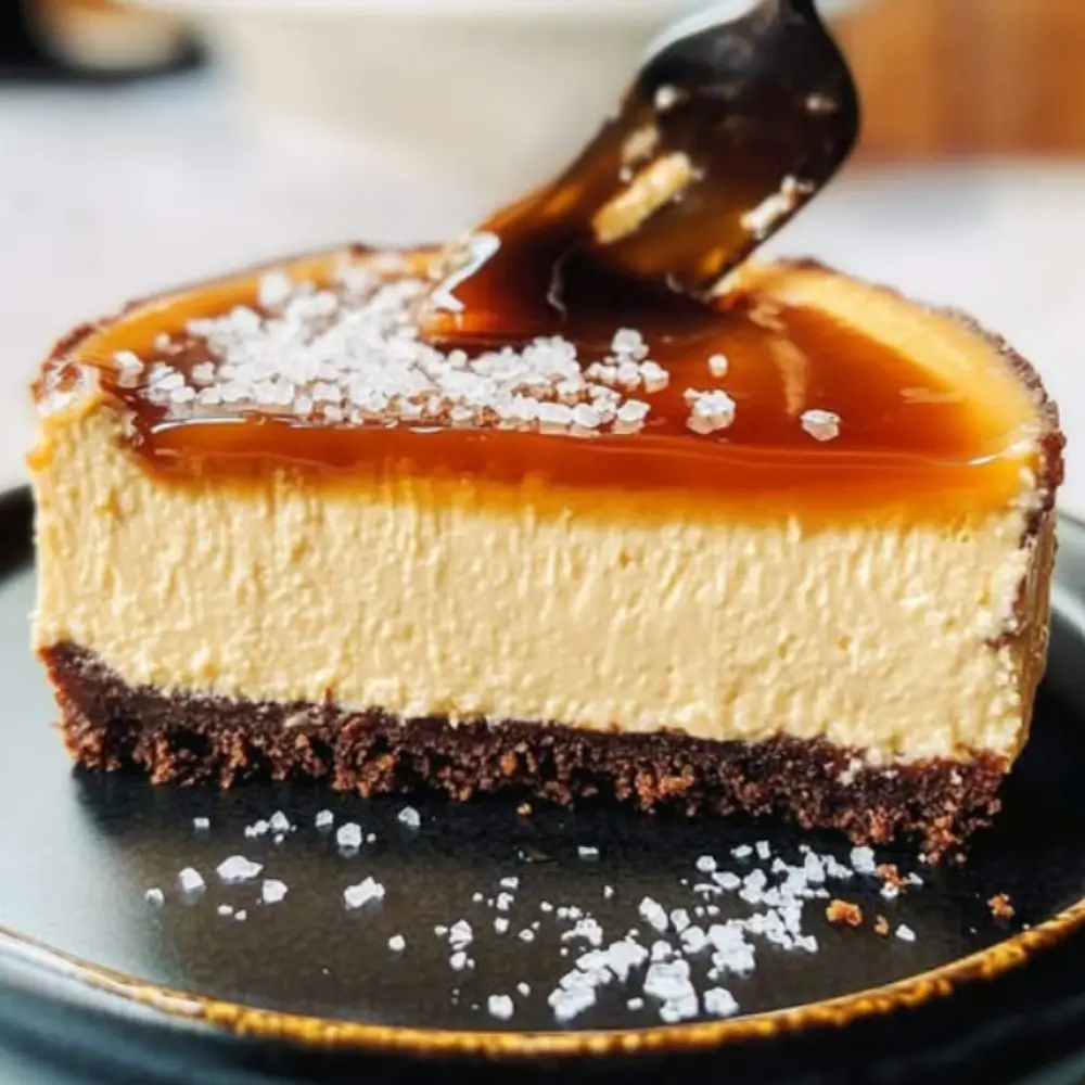 Salted Caramel Cheesecake