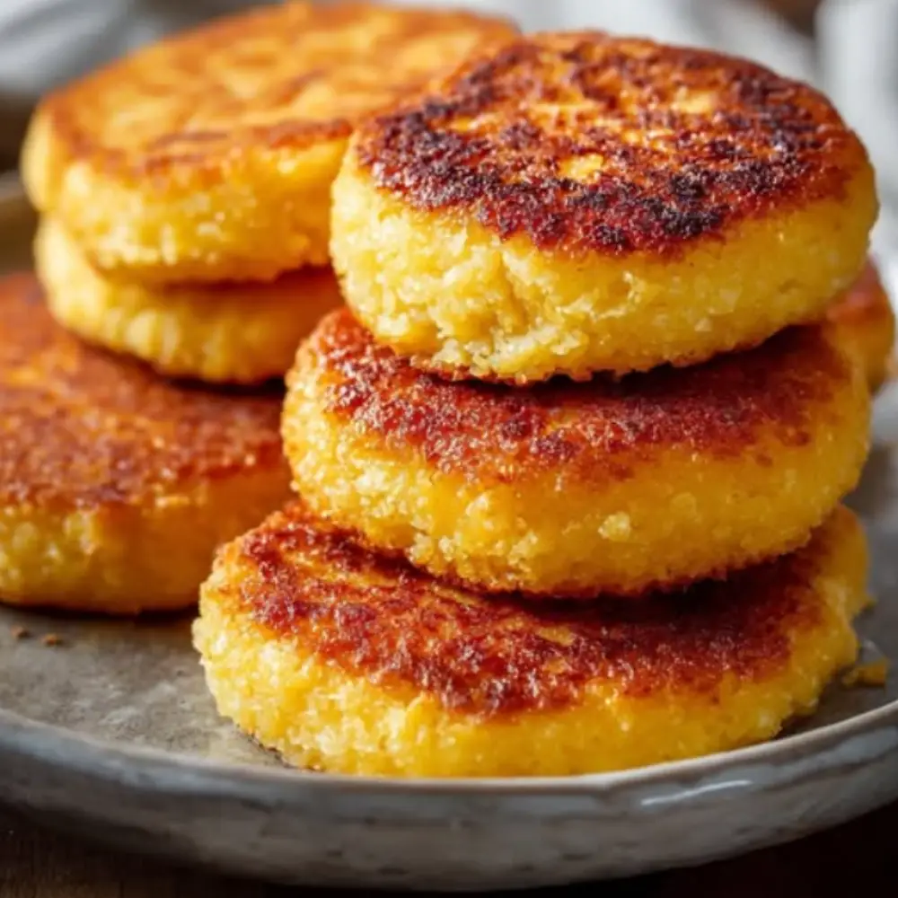 Southern Fried Cornbread Hoecakes Recipe
