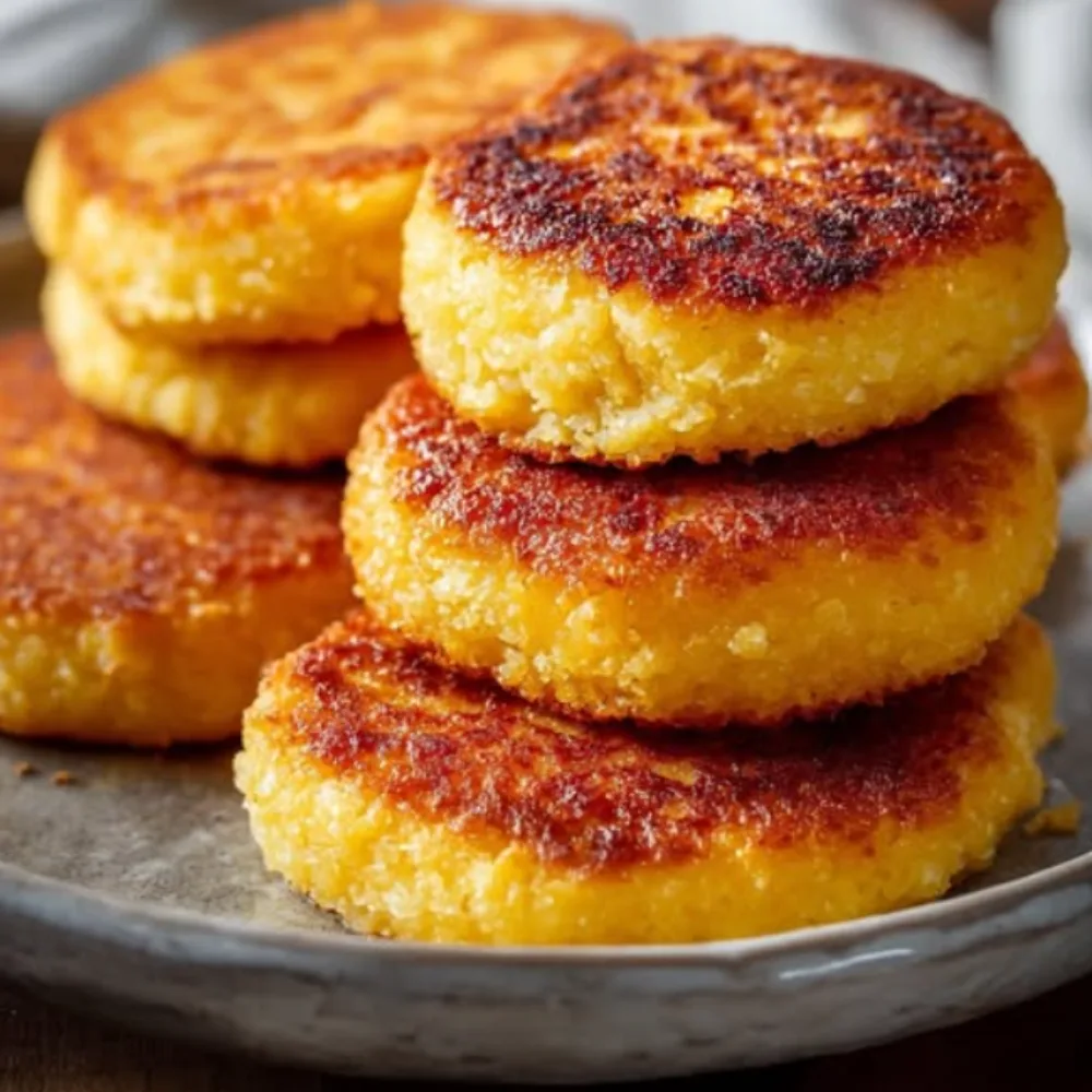 Southern Fried Cornbread Hoecakes Recipe