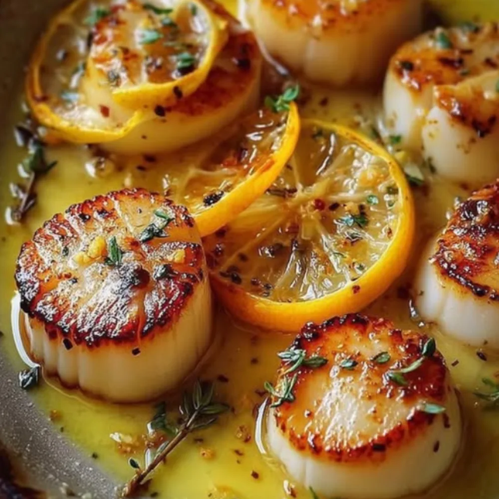 Lemon Butter Scallops