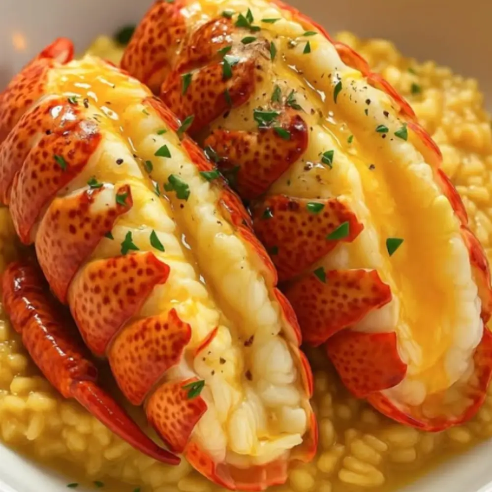 Luxurious Lemon Butter Lobster Risotto