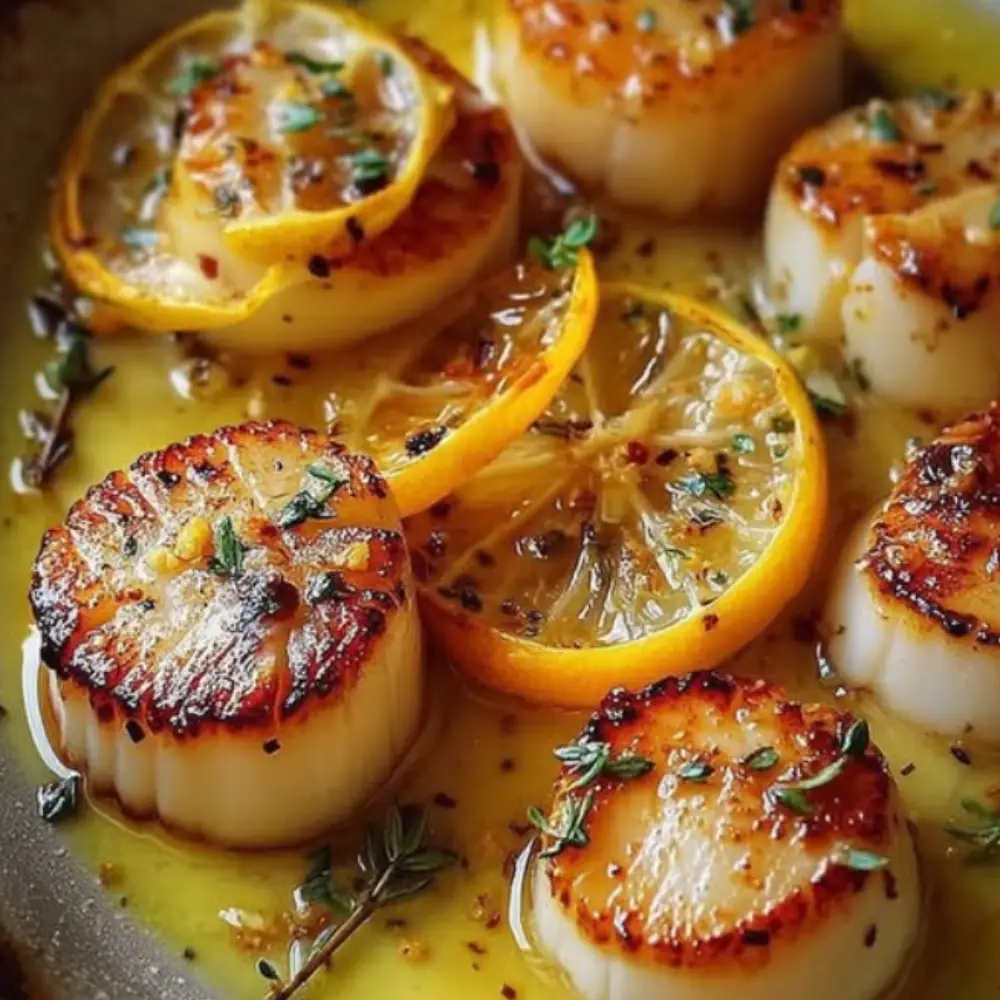 Lemon Butter Scallops