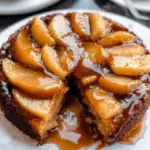 Buttery Caramel Apple Upside-Down Cake