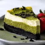Matcha Cheesecake with Oreo Crust 3 Matcha Cheesecake with Oreo Crust