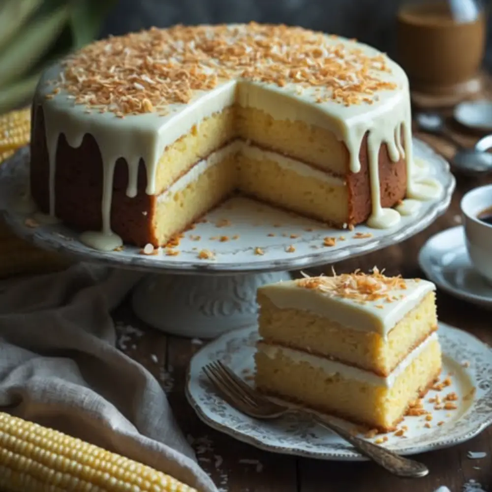 Corn and Cheese Cake